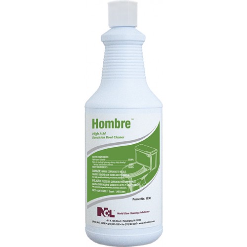 NCL Hombre High Acid Emulsion Bowl Cleaner, Quart