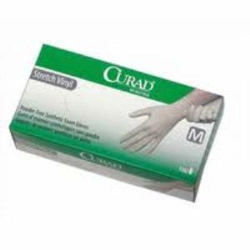 "Glove,exam,stretch vinyl,pf,sm"