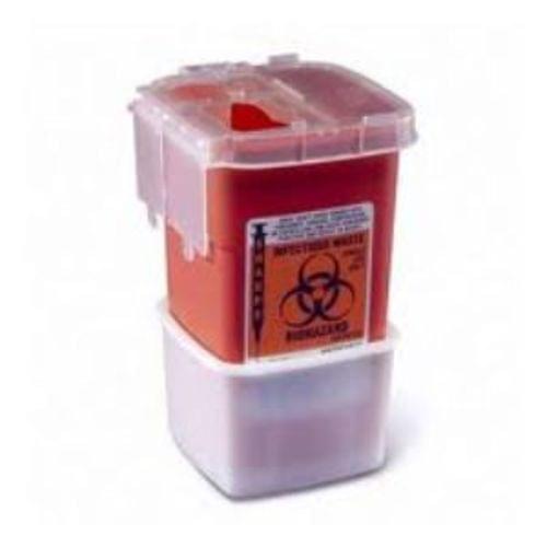 "Container,sharps,1 qt.,red,phleb."