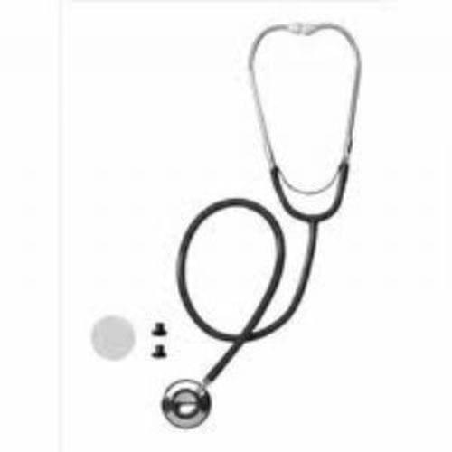 "Stethoscope,dual-head,black"
