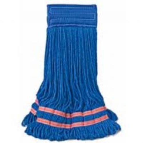 "Mop, microfiber, wet, string, blue, 10oz"