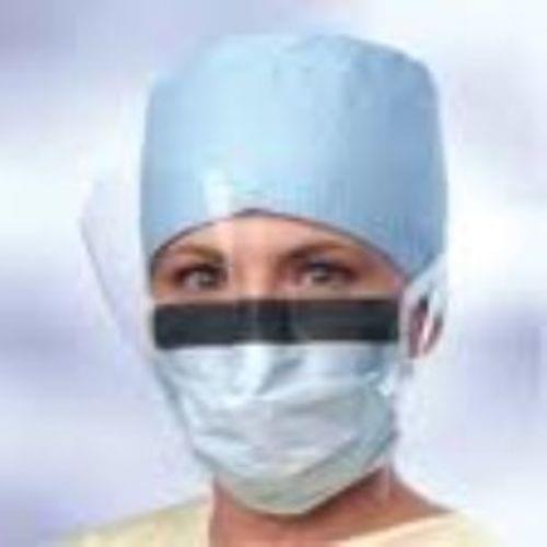 "Mask,face,blue,shield fog free,ties,lf"