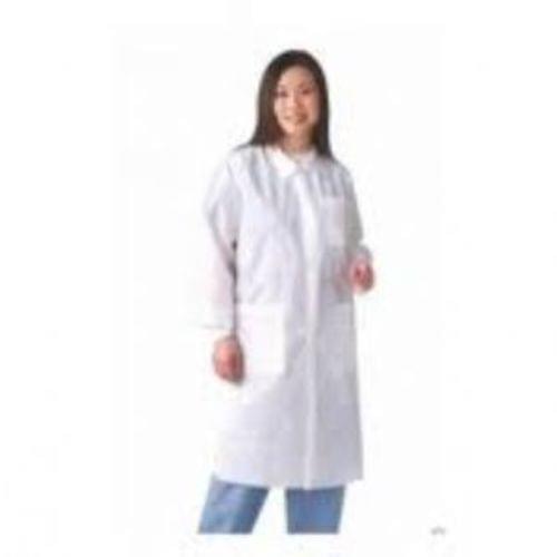 "Lab coat,mltilyr,knt cf/trdcolar,wht,2x"