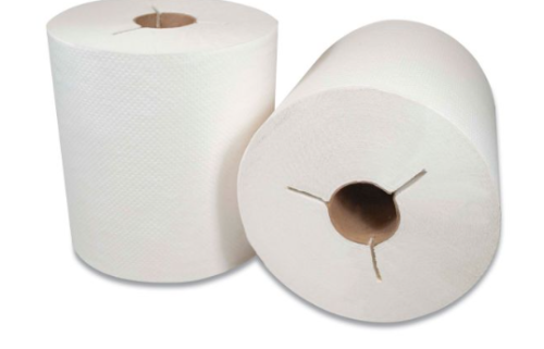 CD NB800, Controlled Towels, Y-Notch, 8" x 800 ft, White, 6/Carton