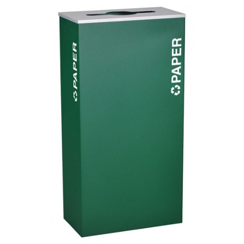 Rectangular Paper, Steel, 17 Gal. Emerald Texture