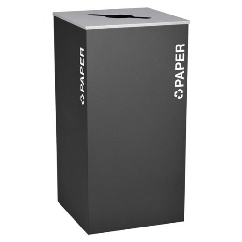 Square Paper, Steel, 36 Gal. Black Texture