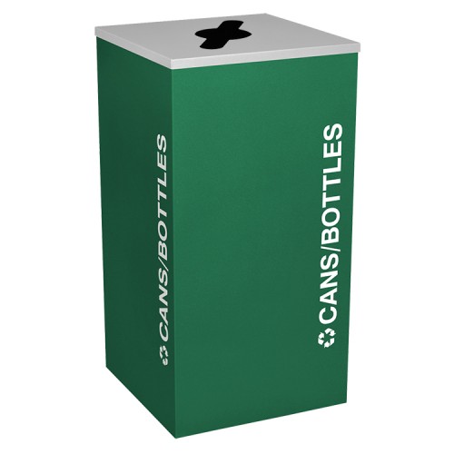 Square Cans/Bottles, Steel, 24 Gal. Emerald Texture