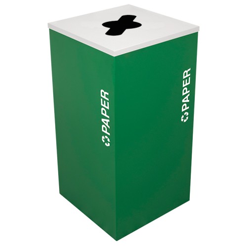 Square Paper, Steel, 24 Gal. Emerald Texture