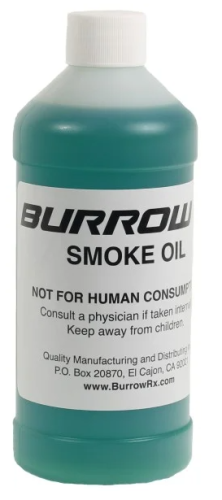 BurrowRX Smoke Oil, 12 Pint case