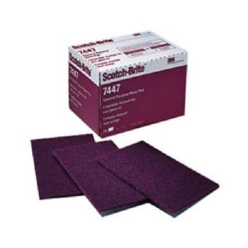 Scothbrite Pad Maroon 3M 7447