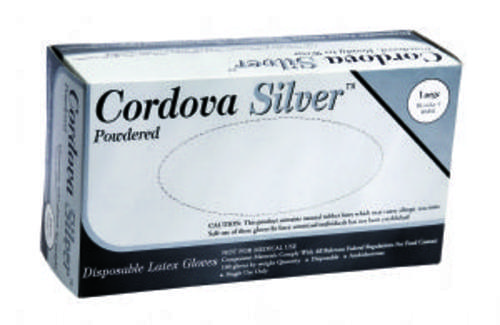 Glove Latex Powdered Large