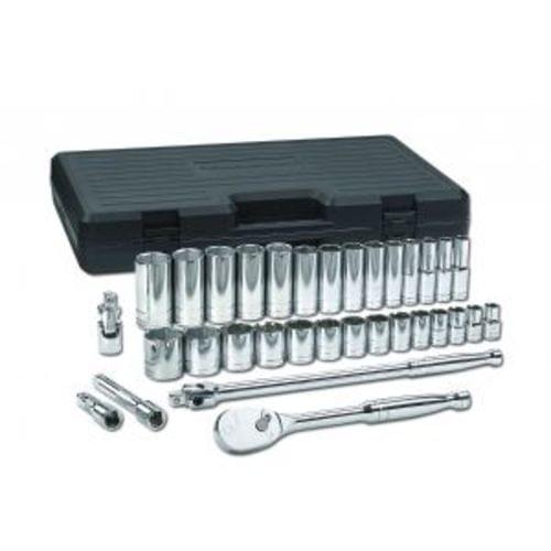 Socket Set 1/2'' Drive 33 Piece SAE