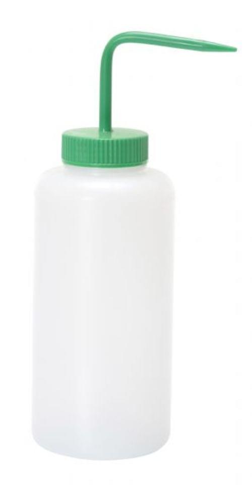 WIDE WASH BOTTLE GREEN CAP 32OZ