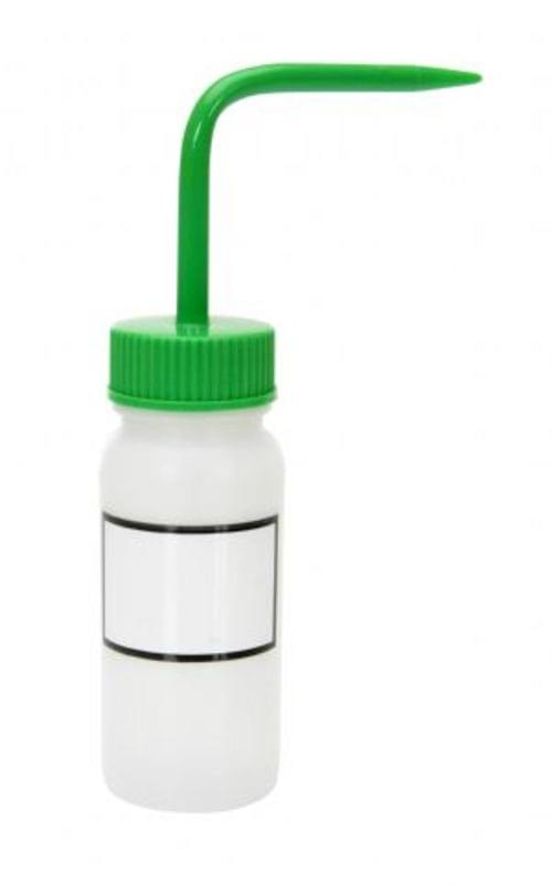 WIDE WASH BOTTLE W/LABEL GREEN 4OZ