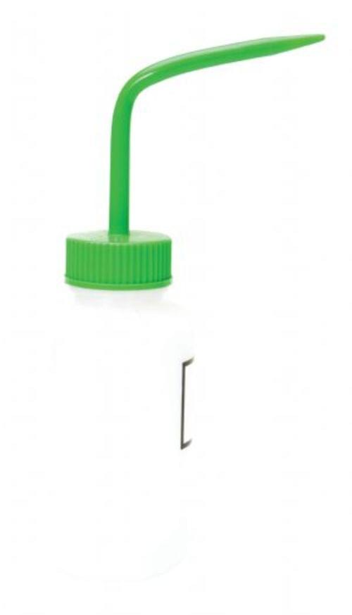 WIDE WASH BOTTLE W/LABEL GREEN 8OZ