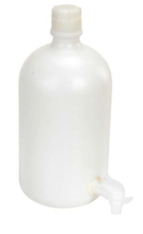 ROUND CARBOY W/SPOUT 2 GAL NATURAL COLOR