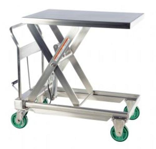 SS HYDRAULIC SCISSOR CART 1.1K 35.5X23.5