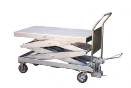 PARTIALLY SS ELEVATING CART 1.5K 24X47.5