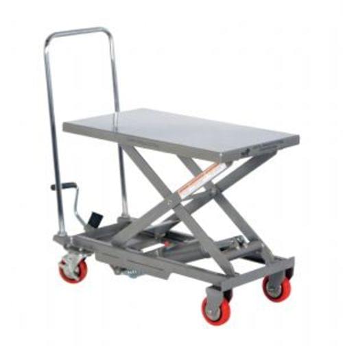 ALUMINUM ELEVATING CART 220LB 15.75X27