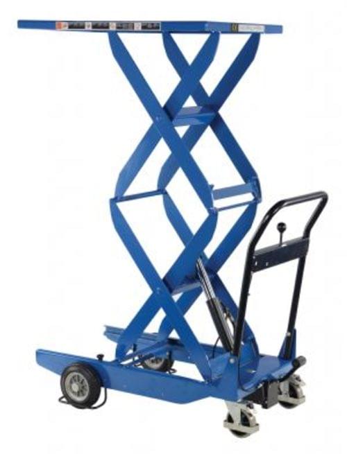 DOUBLE SCISSOR CART 400LB 23.6 X 35.4