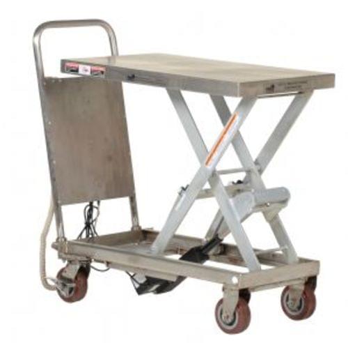 PARTIALLY SS CART 500LB 19.5 X 32