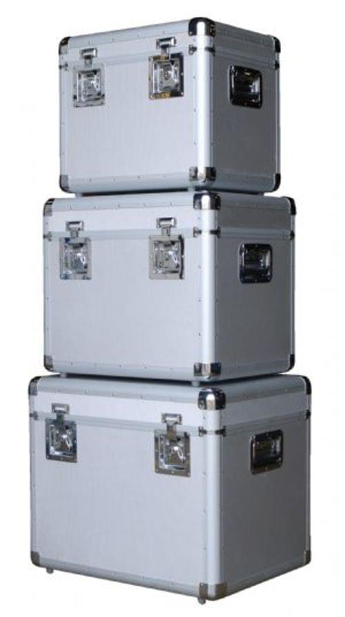ALUMINUM CASES-SET OF 3 - 18 X 24 X 20