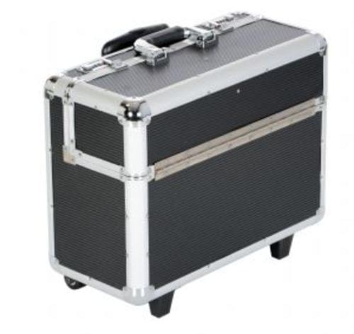 ALUMINUM FRAME CASE W/TROLLEY 20X10X15