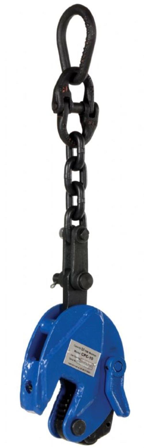 VERTICAL PLATE CLAMP WITH CHAIN 1000 LB