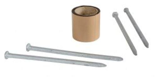 CAR STOP ASPHALT HARDWARE KIT 4 SPIKE