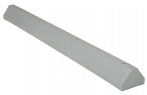 TRUCK STOP RECYCLED PLASTIC GRAY 96 IN