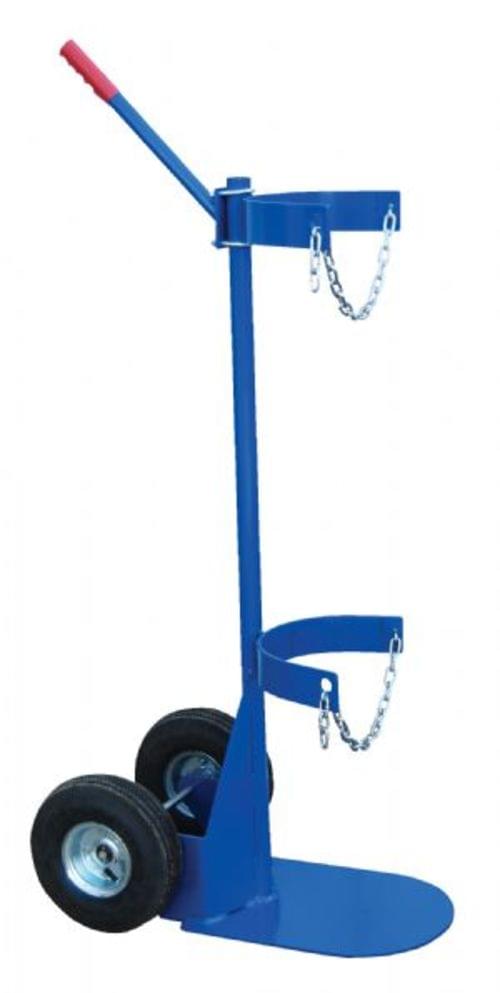 CYLINDER DOLLY WITH PNEUMATIC WHEELS
