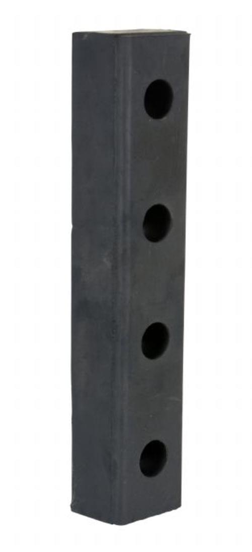 HARDENED MOLDED RUBBER BUMPER ONE 20 IN