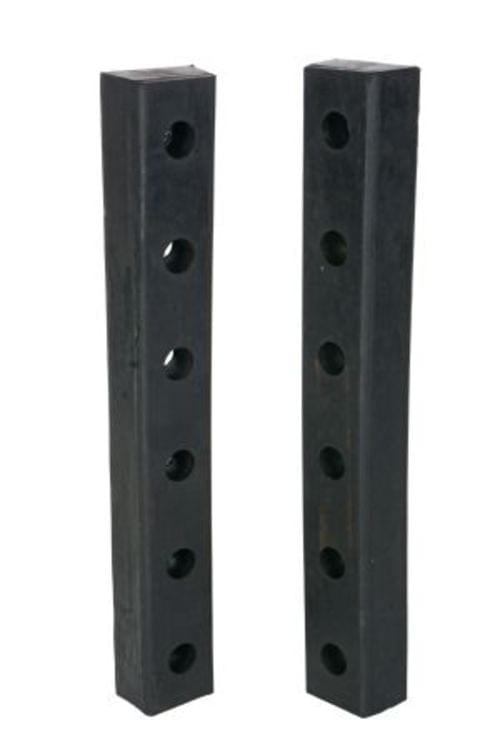 HARDENED MOLDED RUBBER BUMPER TWO 30 IN