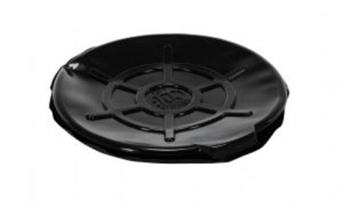 BLK PLASTIC DRUM COVER OPEN HEAD 55 GAL