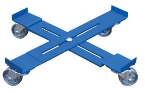 MOBILE DRUM DOLLY-ADJUSTABLE 1200 LB