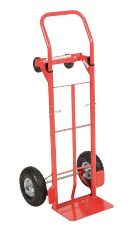 CONVERTIBLE HAND TRUCK STEEL 500 LB CAP