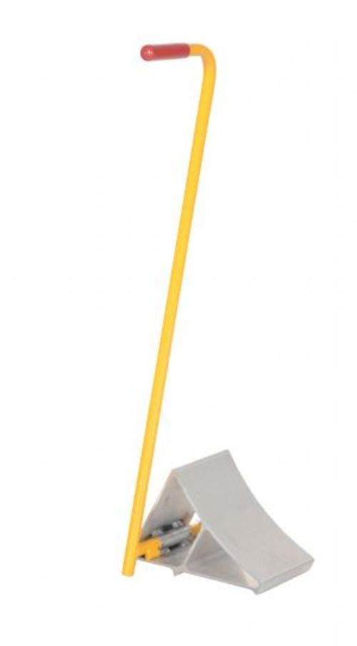 ALUMINUM WHEEL CHOCK WITH HANDLE