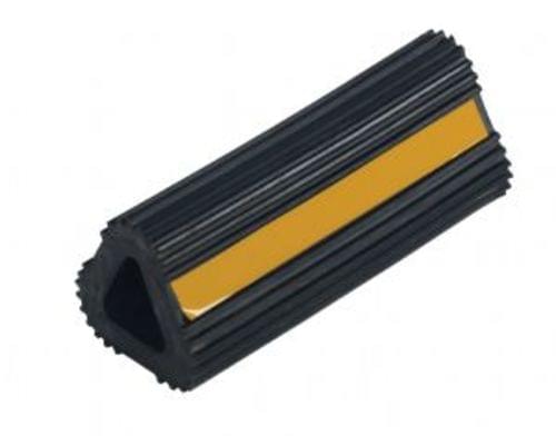 EXTRUDED RUBBER WHEEL CHOCK 10 X 4.5 X 4