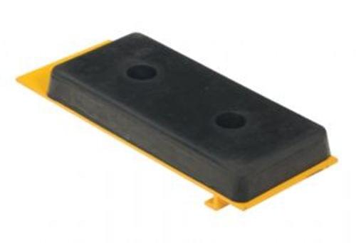 FORK TRUCK CARRIAGE BUMPER 2.25 IN DEPTH