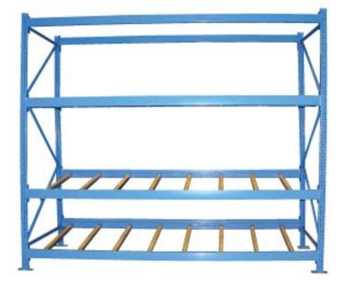 CARTON RACK W/GRAVITY ROLL 48 IN 3 LVL