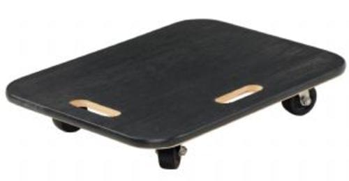 FIBER WOOD DOLLY W/RUBBER CASTER 18 X 24