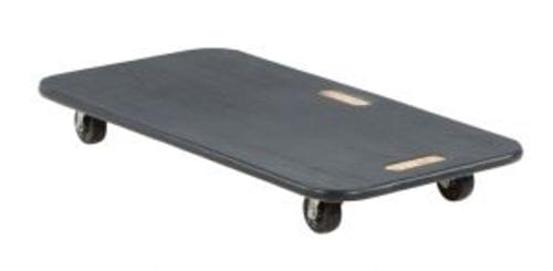 FIBER WOOD DOLLY W/RUBBER CASTER 18 X 36