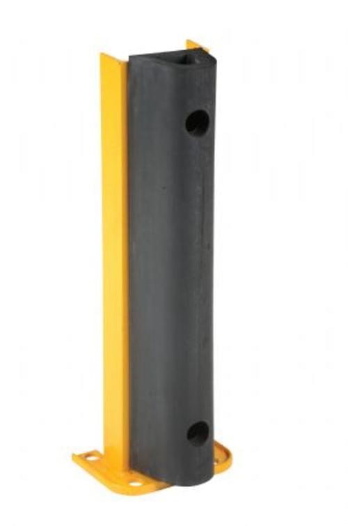 STRUCTURAL RACK GUARD W/BUMPER 24 X 8 IN