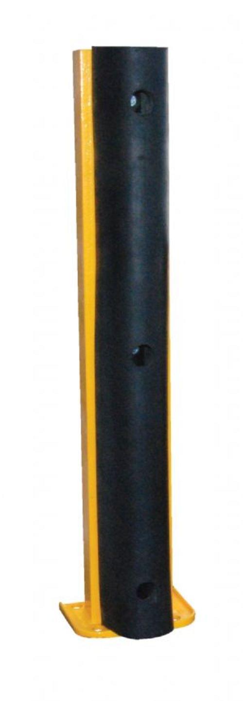 STRUCTURAL RACK GUARD W/BUMPER 36 X 8 IN