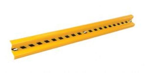GUARD RAIL STRAIGHT RAIL YEL 144 IN