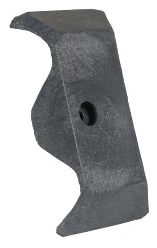 GUARD RAIL SYSTEM GREY PLASTIC END CAP