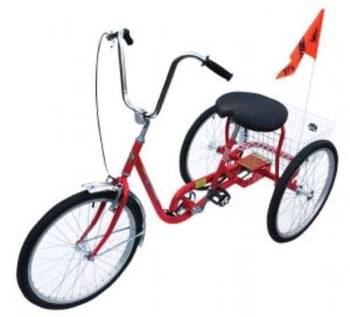 STANDARD INDUSTRIAL BICYCLE 250 LB RED