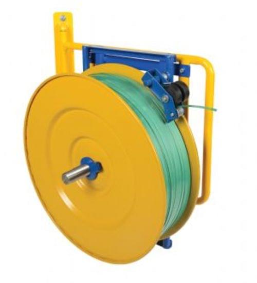 WALL-MOUNTED STRAPPING CART