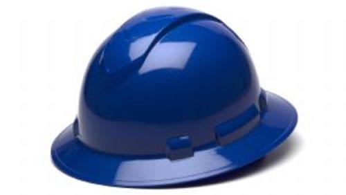 Hard Hat Blue Painter Supervisor Full Brim with Harbor Logo