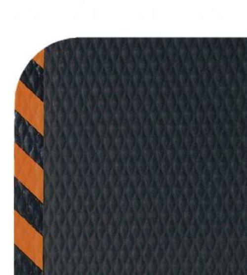 Anti-Fatigue Matting Hog Heaven 5/8'' Bordered Orange 4.8x8